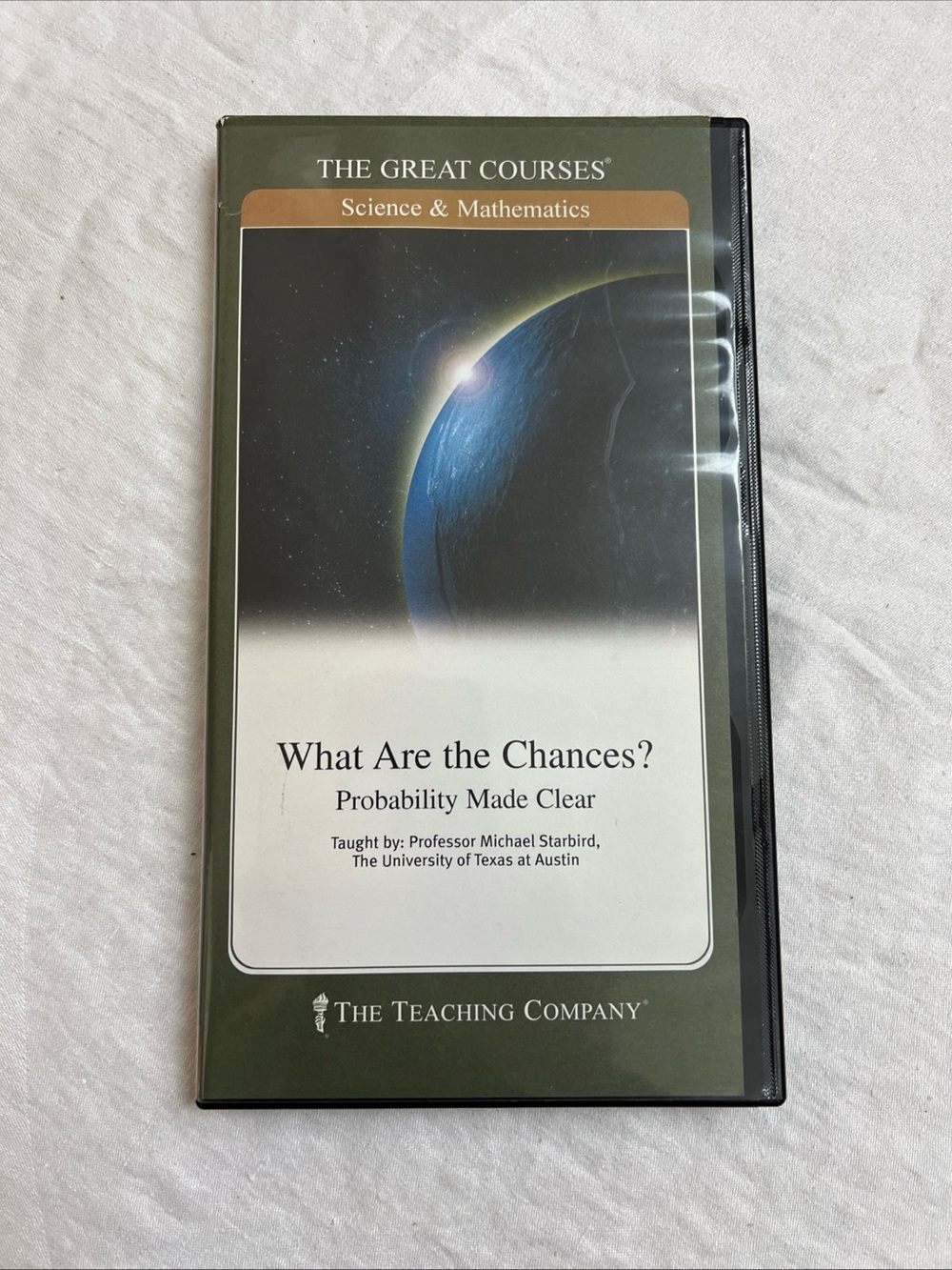 The Great Courses: What Are the Chances? Probability Made Clear Math and Science